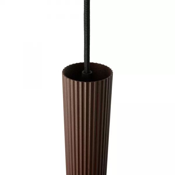 SUSPENSION - VICO - M�TAL - MARRON METALLISE -  GU10