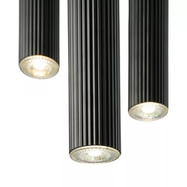 Suspension - VICO X3 - M�tal - Noir -  GU10 (2412123003)