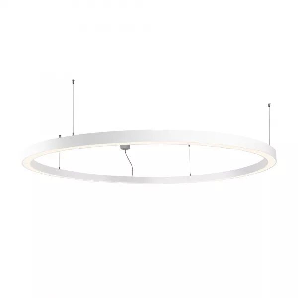 SUSPENSIONS NILO 1200MM 85W 9120LM OPAL BLANC DIRECT/INDIRECT 830 VERSION DALI