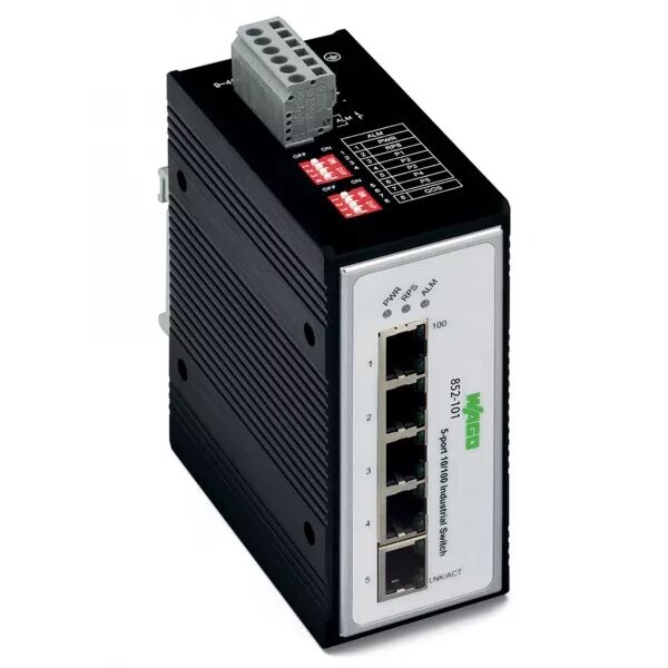 SWITCH ETHERNET 5 PORTS 100BASE-TX