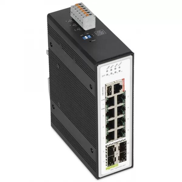 SWITCH ETHERNET ADMINISTRABLE 8 PORTS 1000BASE-T - 4 SLOTS SFP 1000 CEI 61850-3