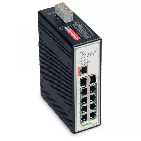 SWITCH ETHERNET ADMINISTRABLE 8 PORTS 100BASE-TX - 2 SLOTS SFP 100/1000