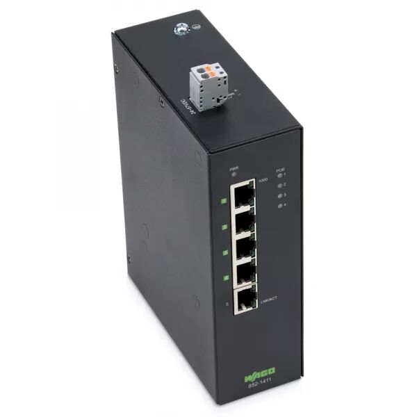 SWITCH ETHERNET ECO 5 PORTS (4 POE+) 1000BASE-T