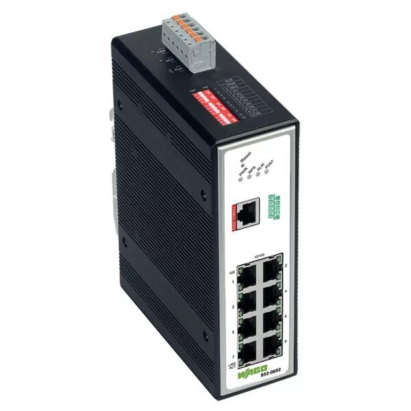 SWITCH PROFINET ADMINISTRABLE 8 PORTS 100BASE-TX