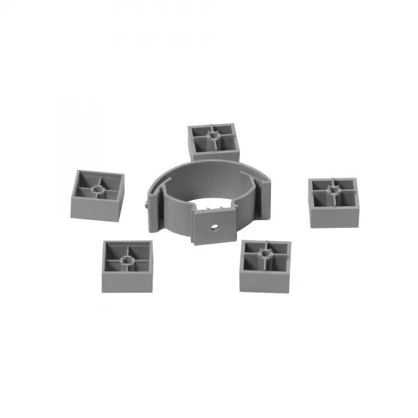 Syst�me de fixation vertical ou horizontal pour OVALINE rigide ou souple