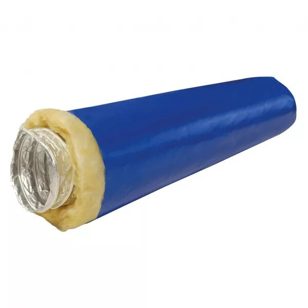 T 127 R ALU CR25 10M - SPIREO Conduit souple renforc� calorifug� 25 mm D125 L10M (425803)