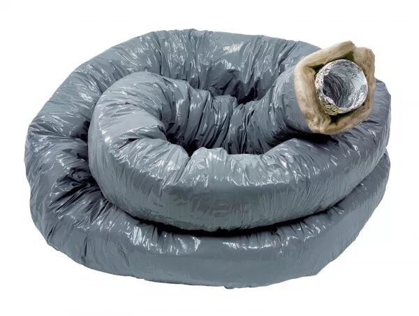 T 82 ALU CR 50 - CONDUIT SOUPLE ALUMINIUM CALORIFUGE DIAM�TRE 80 EPAISSEUR 50