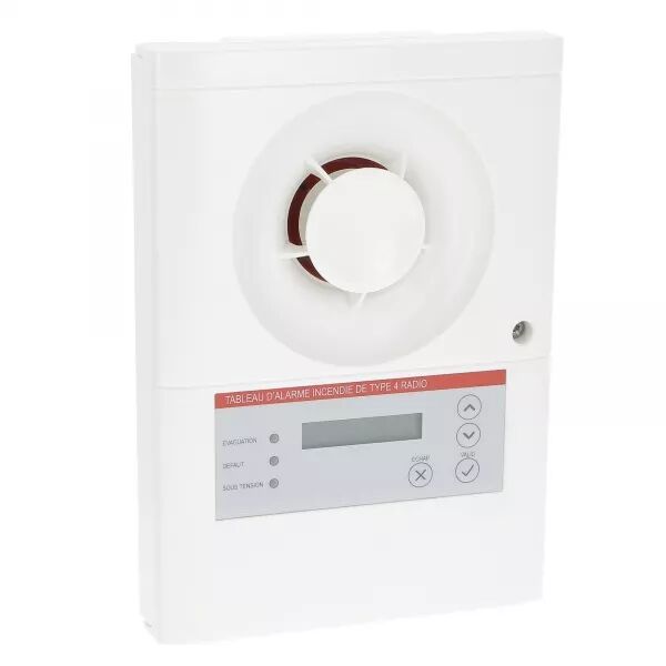 TABLEAU D\'ALARME DE TYPE 4 RADIO AVEC ALIMENTATION SECOURUE ET BATTERIE