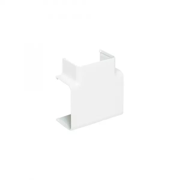 T� de d�rivation - Pour goulotte de climatisation Viaclim 100x60mm - Blanc