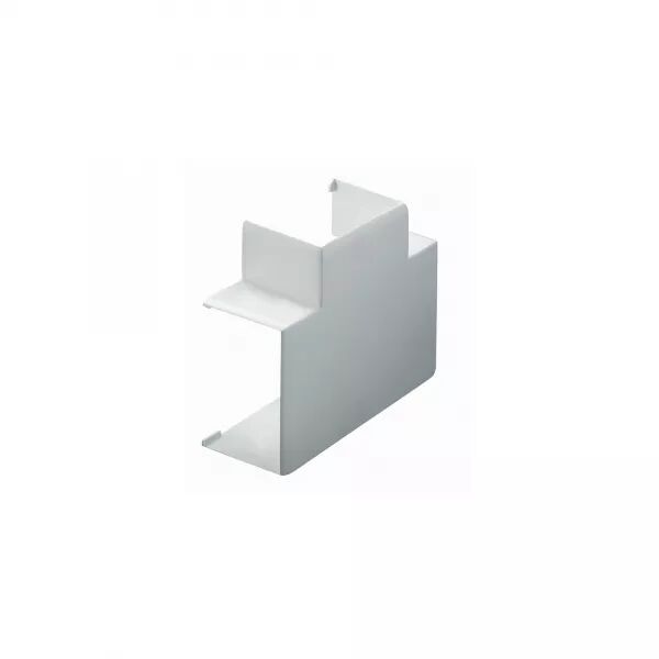 T� de d�rivation -Pour goulotte de distribution Viadis 40x25mm-PVC Gris