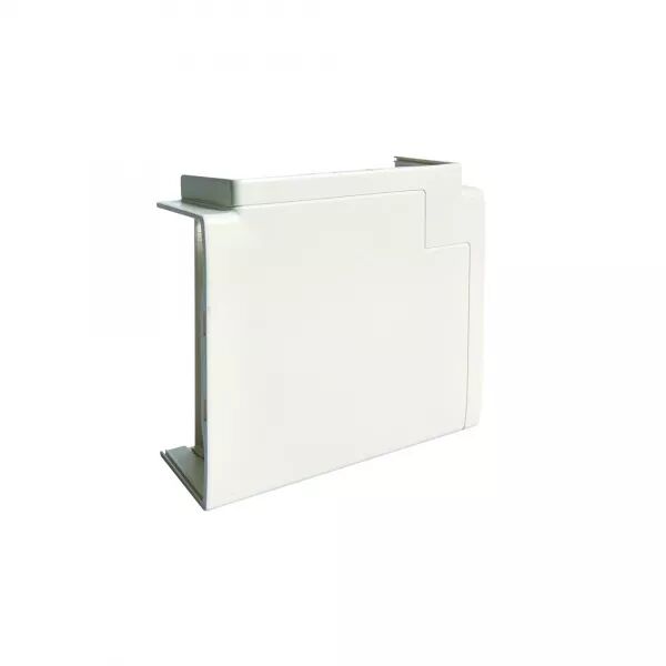 T� DE D�RIVATION POUR GOULOTTE D\'INSTALLATION GBD 50X130MM, BLANC