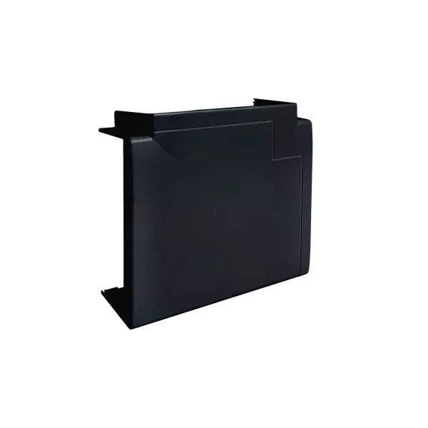 T� DE D�RIVATION POUR GOULOTTE D\'INSTALLATION GBD 50X130MM, NOIR