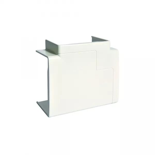T� DE D�RIVATION POUR GOULOTTE D\'INSTALLATION GBD 50X85MM, BLANC