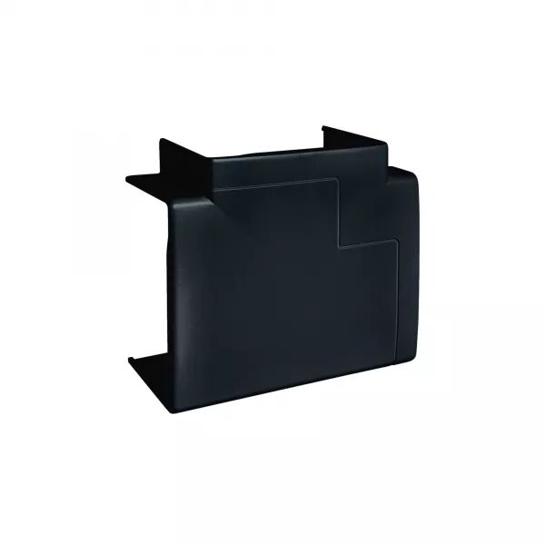 T� DE D�RIVATION POUR GOULOTTE D\'INSTALLATION GBD 50X85MM, NOIR