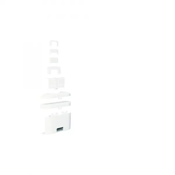 T� DE D�RIVATION POUR MOULURE ATEHA 20X50MM, BLANC
