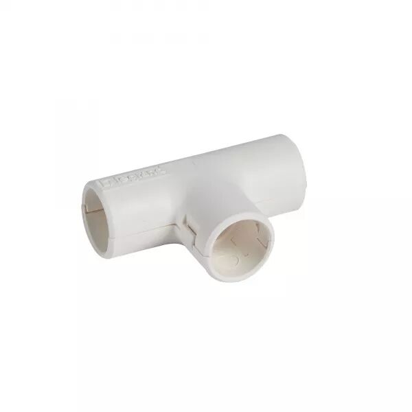T� IP40 �16MM - BLANC RAL9010 ANTIMICROBIEN