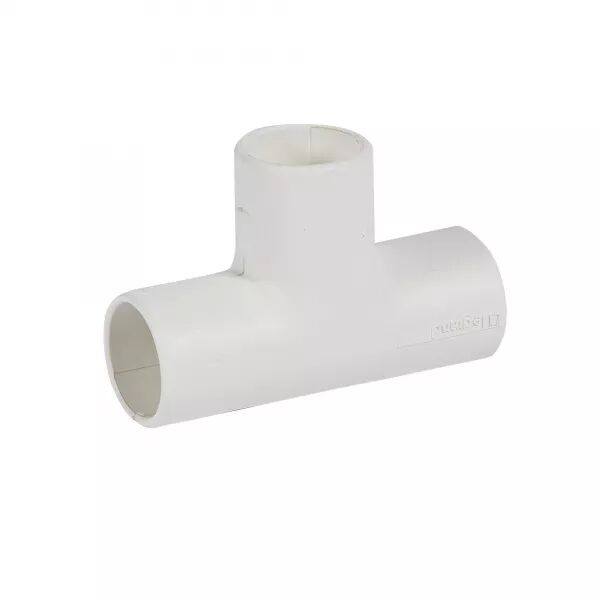T� IP40 �25MM - BLANC RAL9010 ANTIMICROBIEN