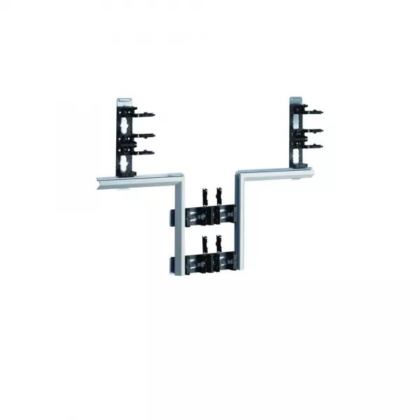 T� POUR BKIS �PAIS 12,5MM DOUBLE HAUTEUR ACIER RAL 9016 PURE