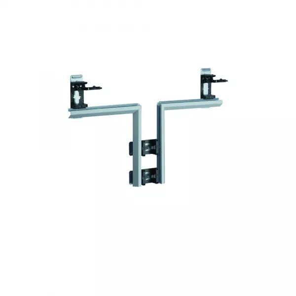 T� POUR BKIS �PAIS 12,5MM SIMPLE HAUTEUR ACIER (VERZ) ZINGU�