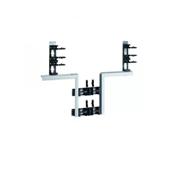 T� POUR BKIS �PAIS 25MM ACIER DOUBLE HAUTEUR RAL 9016 PURE