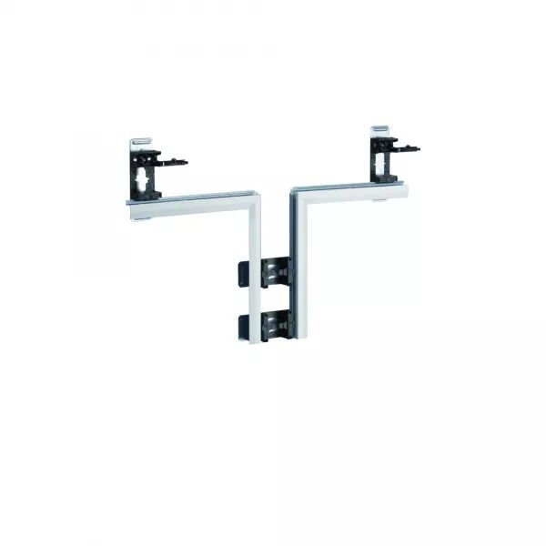 T� POUR BKIS �PAIS 25MM ACIER SIMPLE HAUTEUR RAL 9016 PURE