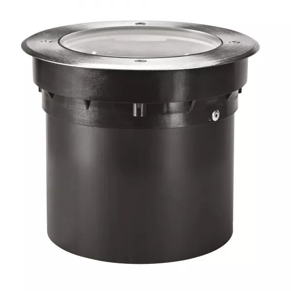 TECNISOL 150 - ENC.SOL EXT. IP67 IK10, ROND, INOX, LED 12W 45� 4000K 800LM