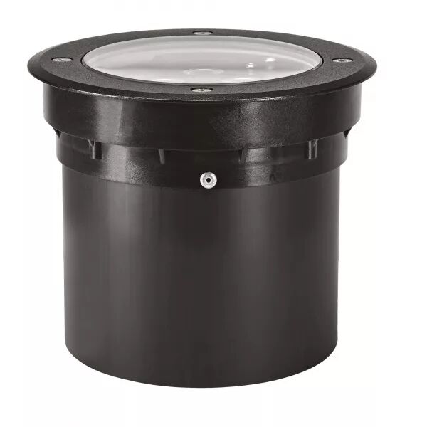 TECNISOL 150 - ENC.SOL EXT. IP67 IK10, ROND, NOIR, LED 12W 10� 4000K 850LM