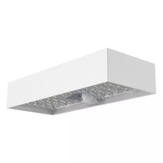 TEGEL : applique murale LED solaire 800 lumens avec d�tecteur IR. Blanc