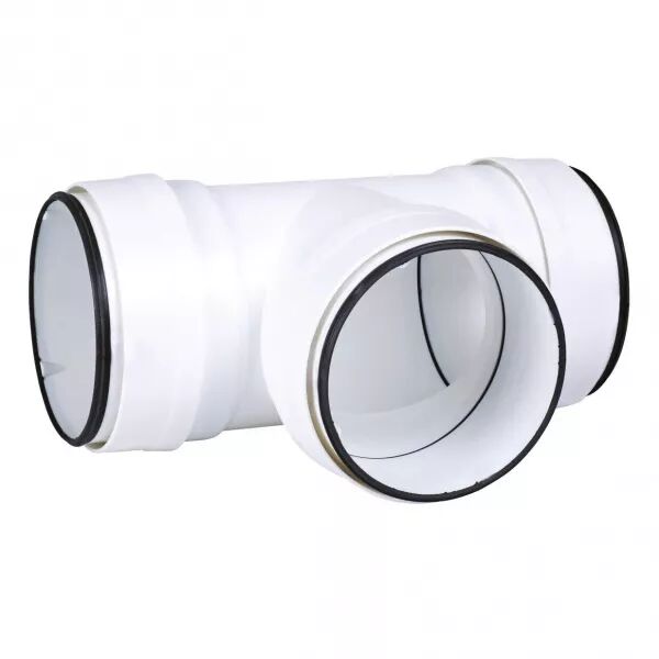 Tehc 125 j - tube en te circulaire pvc diam�tre 125 avec joint (460066)