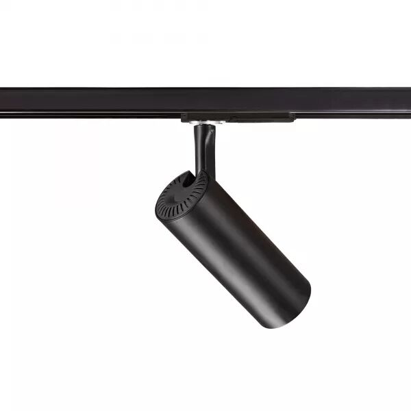 TEK 12 - PROJ. RAIL 1 ALL.029, NOIR, ANGLE 36�, LED INT�G. 12,5W 4000K 1150LM