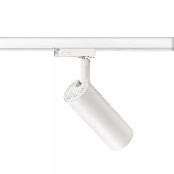 TEK 12 - PROJ. RAIL 3 ALL.023, BLANC, ANGLE 60�, LED INT�G. 12,5W 3000K 1050LM