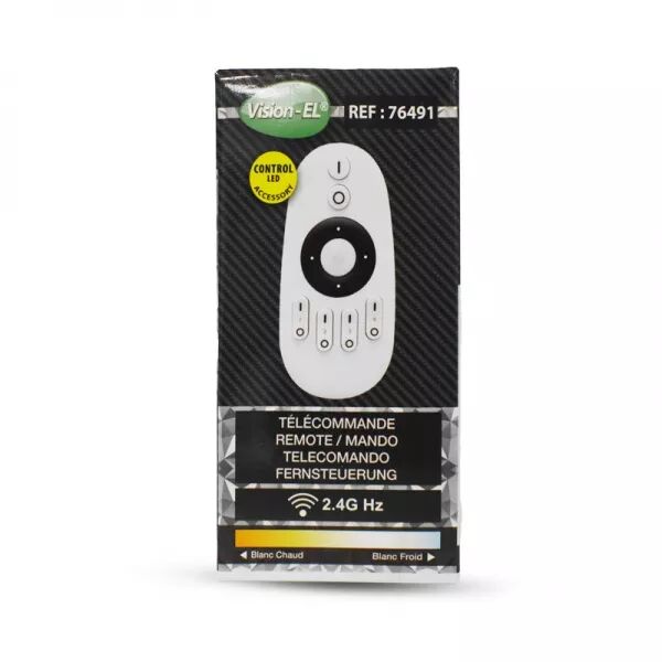 TELECOMMANDE 20M RF GAMME 4 ZONES BLC CCT