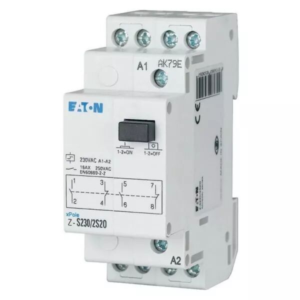 T�l�rupteur, 24AC/12DC, 1 W, 32A, 50Hz, 1PE (265545)