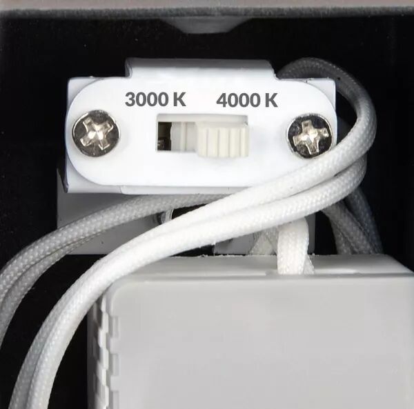 TEMPO 8W NICKEL 50000H IK02 IP20 105� RG1 IRC 80 450 LM CCT 3000-4000K