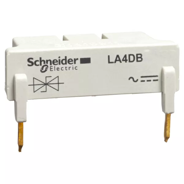 TeSys D - module d\'antiparasitage - diode d\'�cr�tage bidirectionnel - 72Vcc (LA4DB3S)