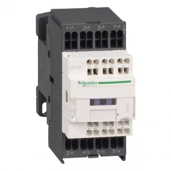 TeSys LC1D - contacteur - 4P - AC-1 440V - 20A - bobine 24Vcc (LC1DT203BL)