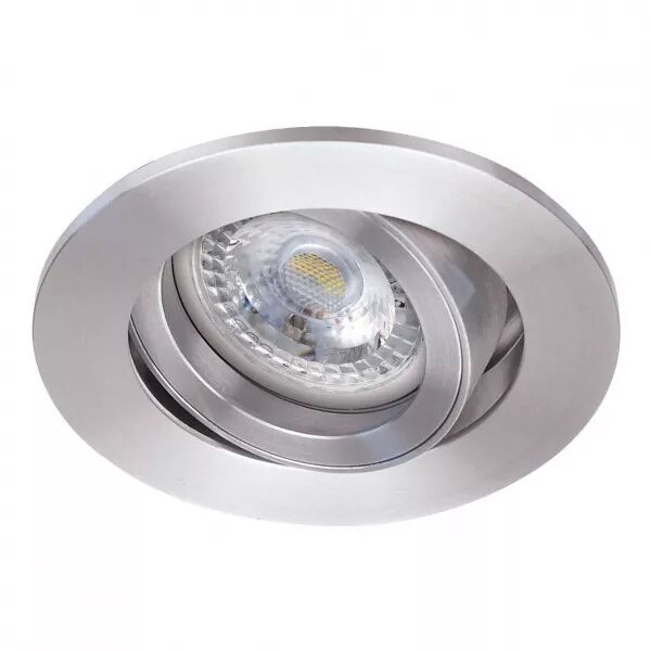 TIPO - Encastr� GU10, rond, orientable, alu, a/lpe LED 4,5W 3000K 470lm incl. (51124)
