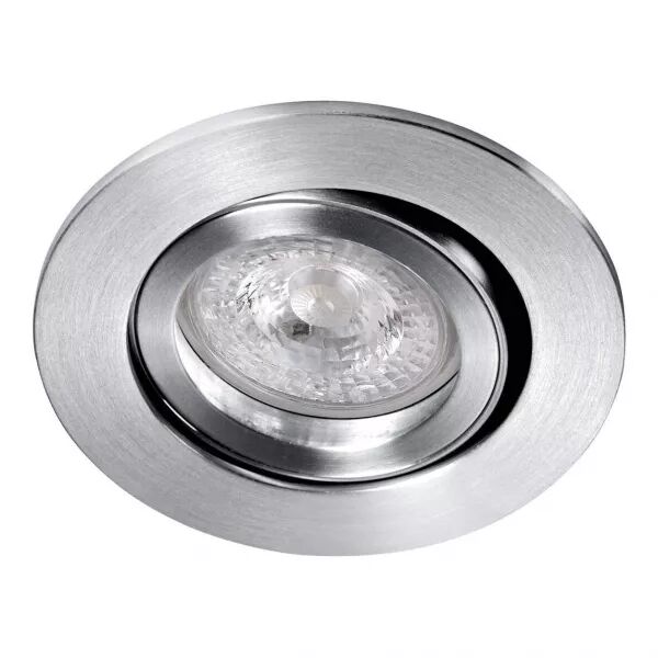 TIPO R-230 - Encastr� GU10, rond, orientable et basc., alu, Lpe non incl. (4145)
