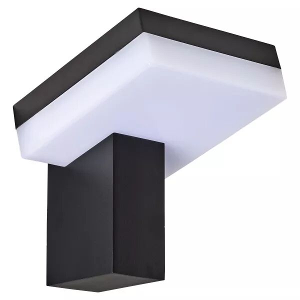TOISE - Applique Mur Ext. LED IP54 IK06, graphite, 8W 3000K. (3156)