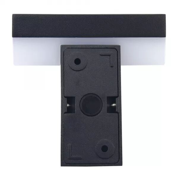 TOISE - APPLIQUE MUR EXT. LED IP54 IK06, GRAPHITE, 8W 3000K.