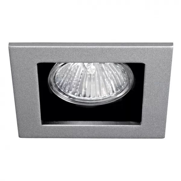 TOP 0 - Encastr� GU5,3, carr�, basculant, nickel, lampe non incl. (4311)