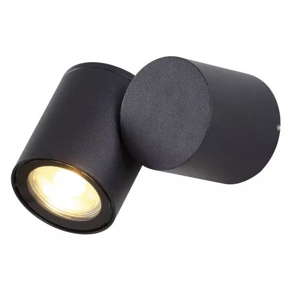 TOPAZE - Appl. Mur Ext. IP54 IK08, 1 t�te, GU10 35W max, lpe non incl. (50898)