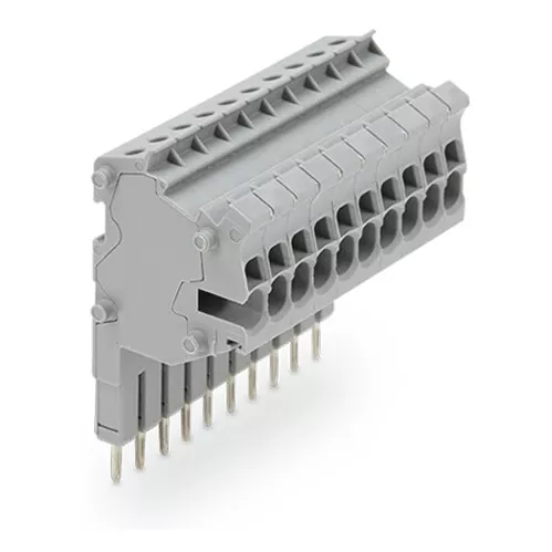 TOPJOB\'S Barrette de connecteurs modulaires 1,5 (2,5) mm� / 10 p�les / Gris (2001-560)