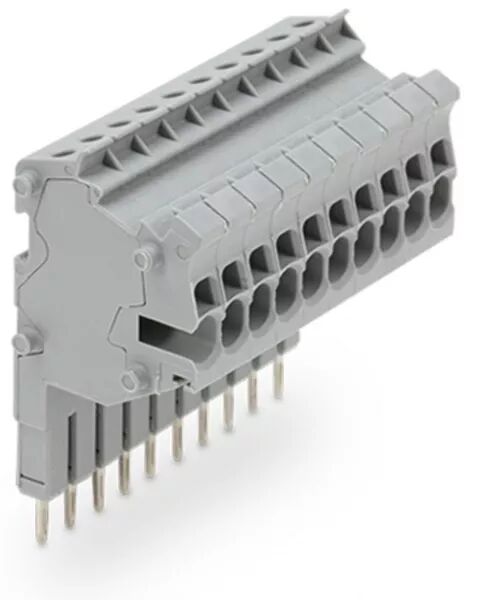 TOPJOB\'S BARRETTE DE CONNECTEURS MODULAIRES 1,5 (2,5) MM� / 10 P�LES / GRIS