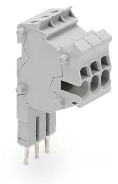 TOPJOB\'S BARRETTE DE CONNECTEURS MODULAIRES 1,5 (2,5) MM� / 3 P�LES / GRIS