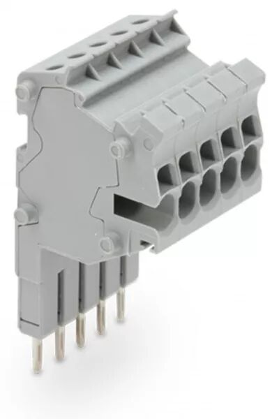TOPJOB\'S BARRETTE DE CONNECTEURS MODULAIRES 1,5 (2,5) MM� / 5 P�LES / GRIS