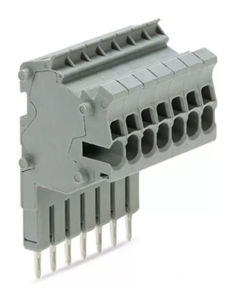 TOPJOB\'S BARRETTE DE CONNECTEURS MODULAIRES 1,5 (2,5) MM� / 7 P�LES / GRIS