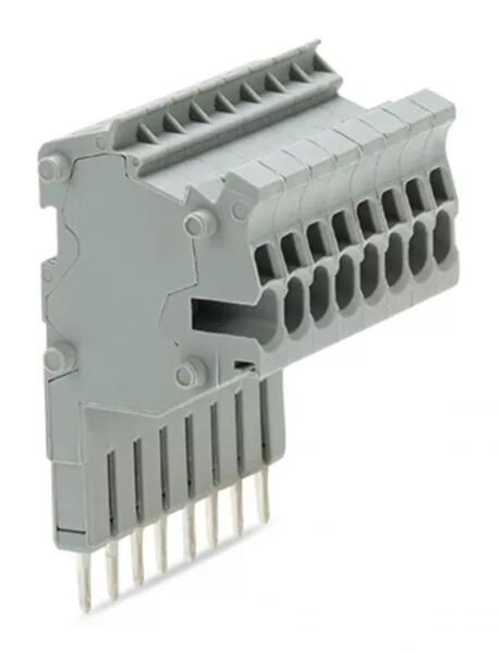 TOPJOB\'S BARRETTE DE CONNECTEURS MODULAIRES 1,5 (2,5) MM� / 8 P�LES / GRIS