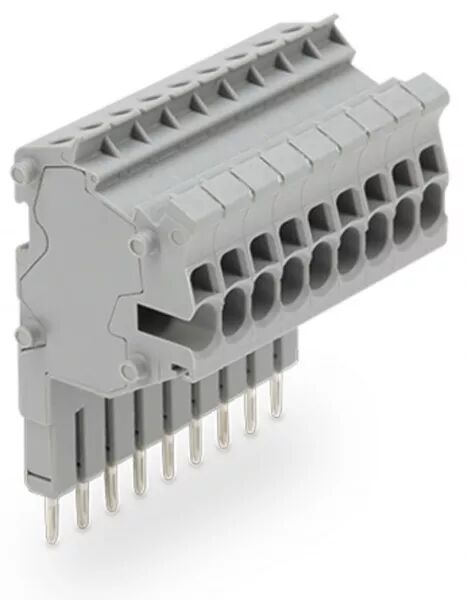 TOPJOB\'S BARRETTE DE CONNECTEURS MODULAIRES 1,5 (2,5) MM� / 9 P�LES / GRIS