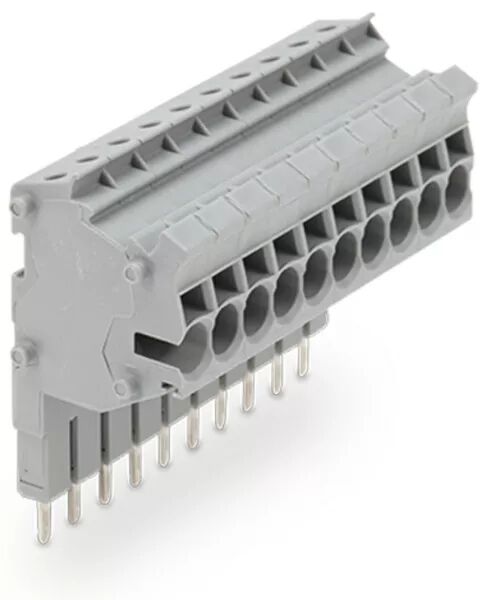 TOPJOB\'S BARRETTE DE CONNECTEURS MODULAIRES 2,5 (4) MM� / 10 P�LES / GRIS
